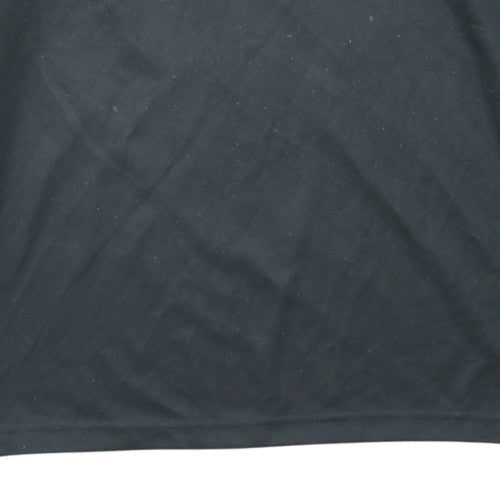 Mens UK Size 2XL adidas Black 1/2 Zip Sweatshirt