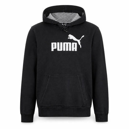Mens UK Size S PUMA Black Pullover Hoodie