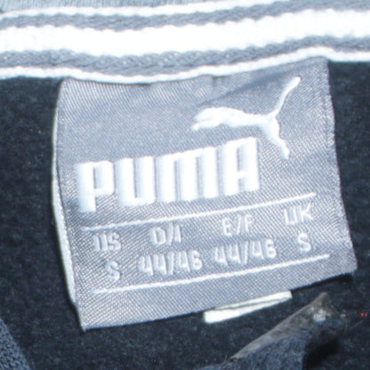 Mens UK Size S PUMA Black Pullover Hoodie