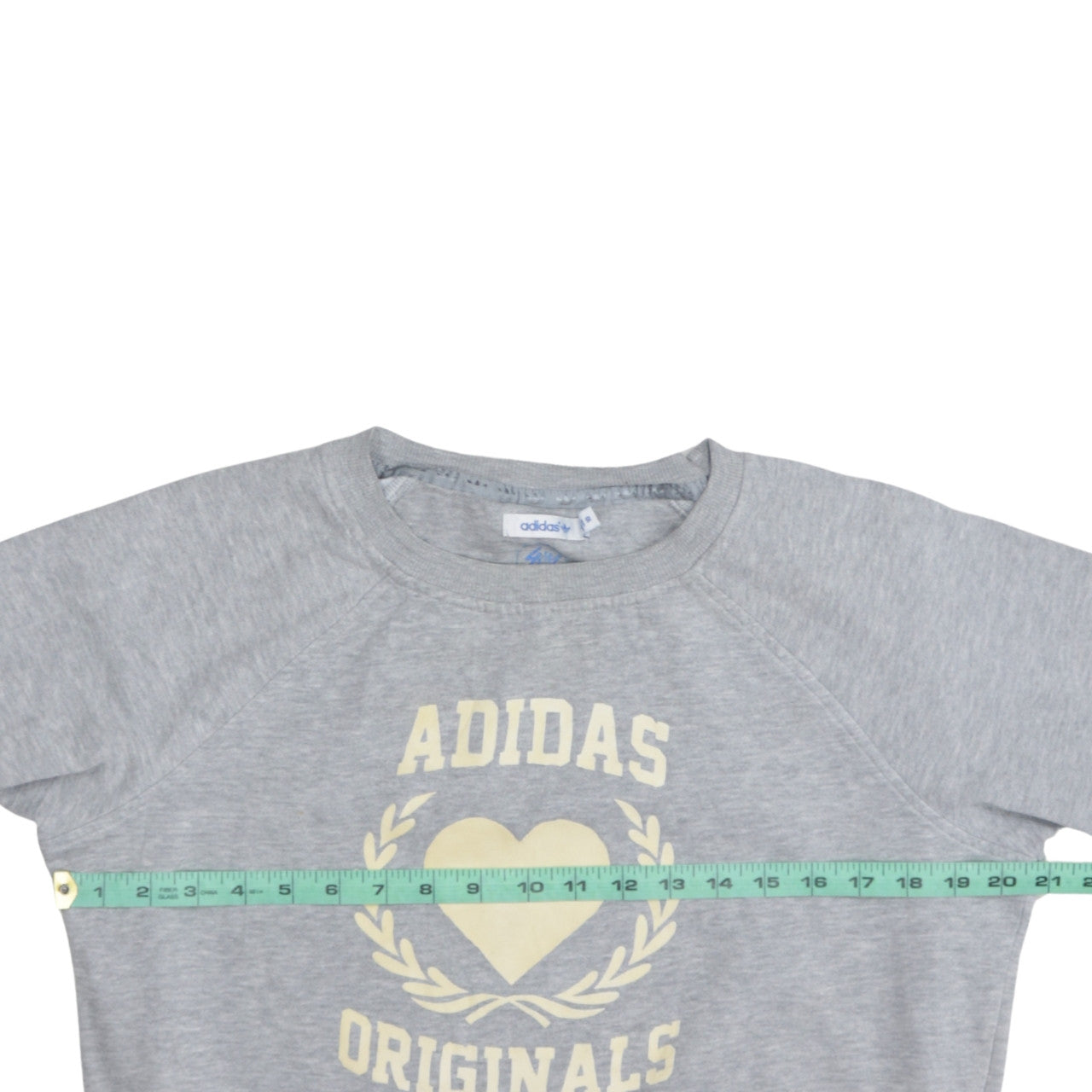 Womens UK Size 12 adidas Grey Pullover Sweatshirt