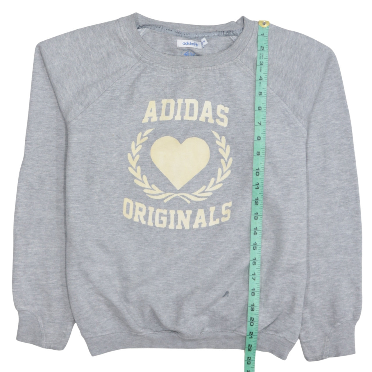 Womens UK Size 12 adidas Grey Pullover Sweatshirt