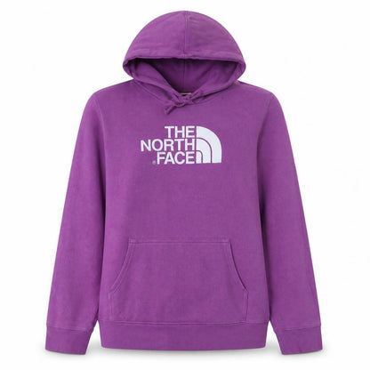 Womens UK Size M The North Face Purple Pullover Hoodie