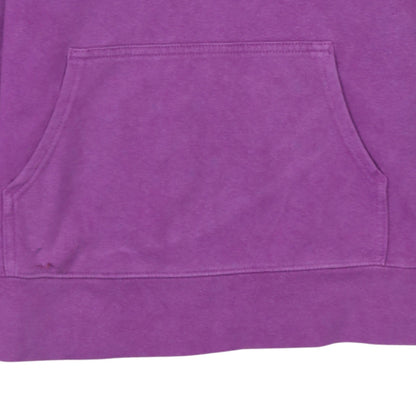 Womens UK Size M The North Face Purple Pullover Hoodie