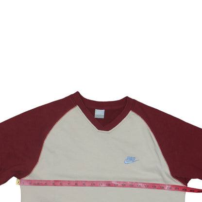 Mens UK Size XL Nike Beige Pullover Sweatshirt