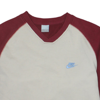 Mens UK Size XL Nike Beige Pullover Sweatshirt