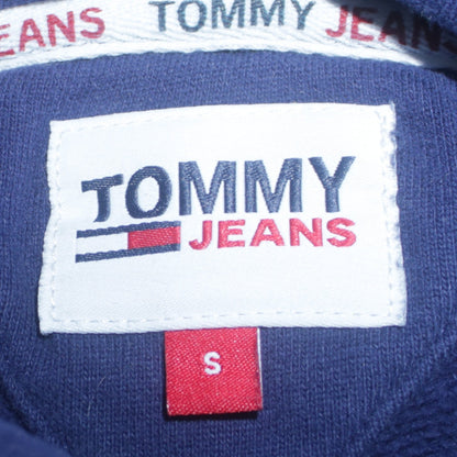 Mens UK Size S Tommy Jeans Blue Pullover Hoodie