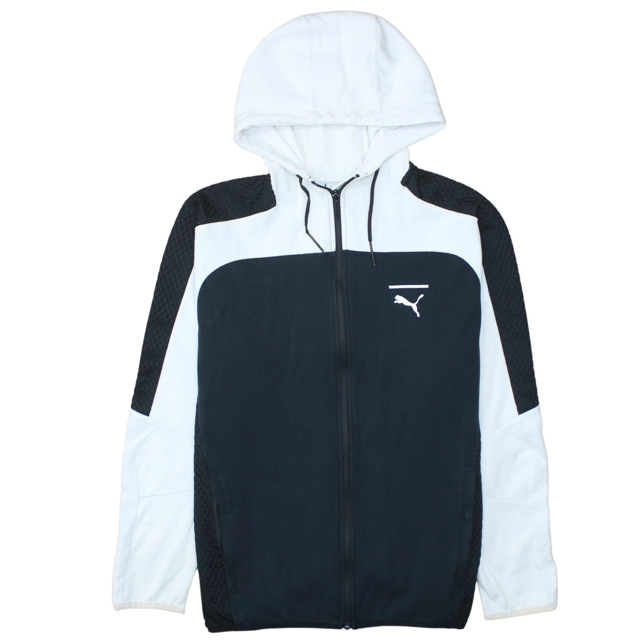 Mens UK Size L PUMA Multicoloured Full Zip Hoodie