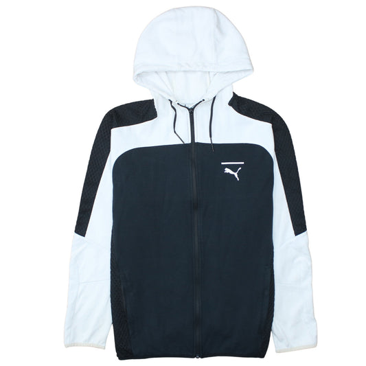 Mens UK Size L PUMA Multicoloured Full Zip Hoodie