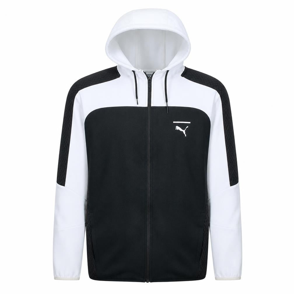 Mens UK Size L PUMA Multicoloured Full Zip Hoodie