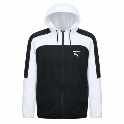 Mens UK Size L PUMA Multicoloured Full Zip Hoodie