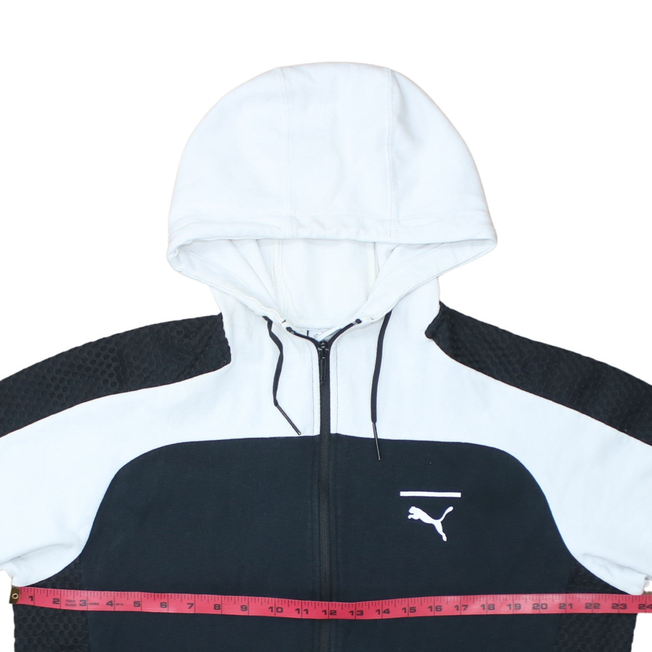 Mens UK Size L PUMA Multicoloured Full Zip Hoodie