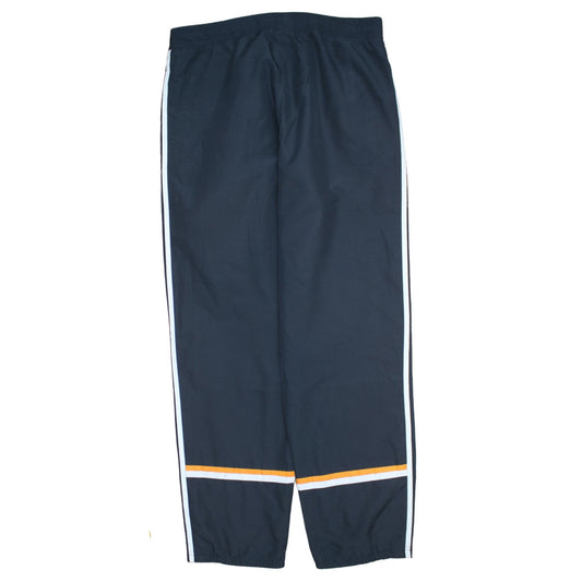 Adidas Men's Black Real Madrid Track Pants M Regular Fit Zip Pockets