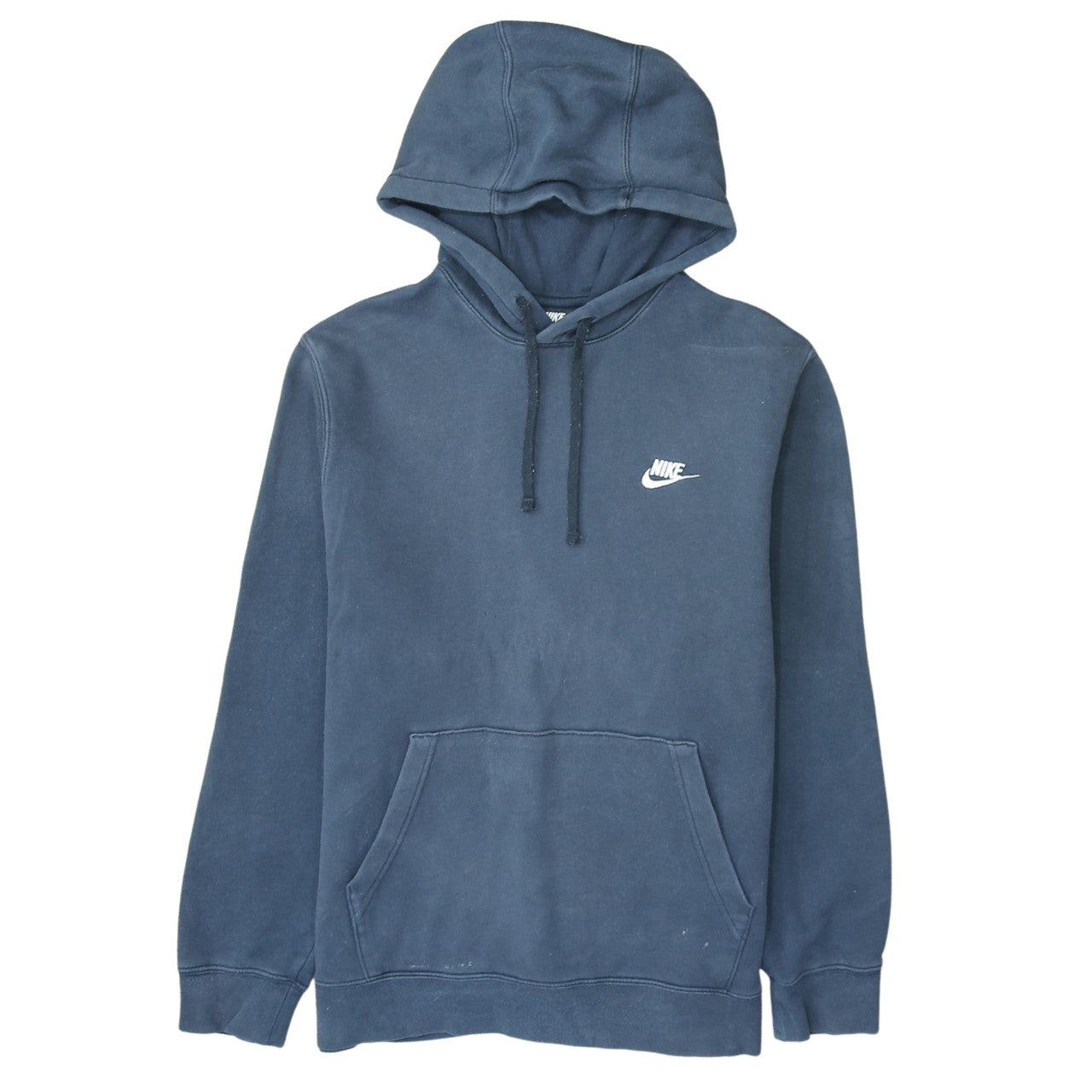 Mens UK Size L Nike Blue Pullover Hoodie