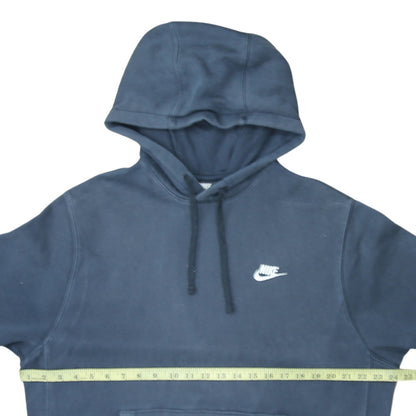 Mens UK Size L Nike Blue Pullover Hoodie