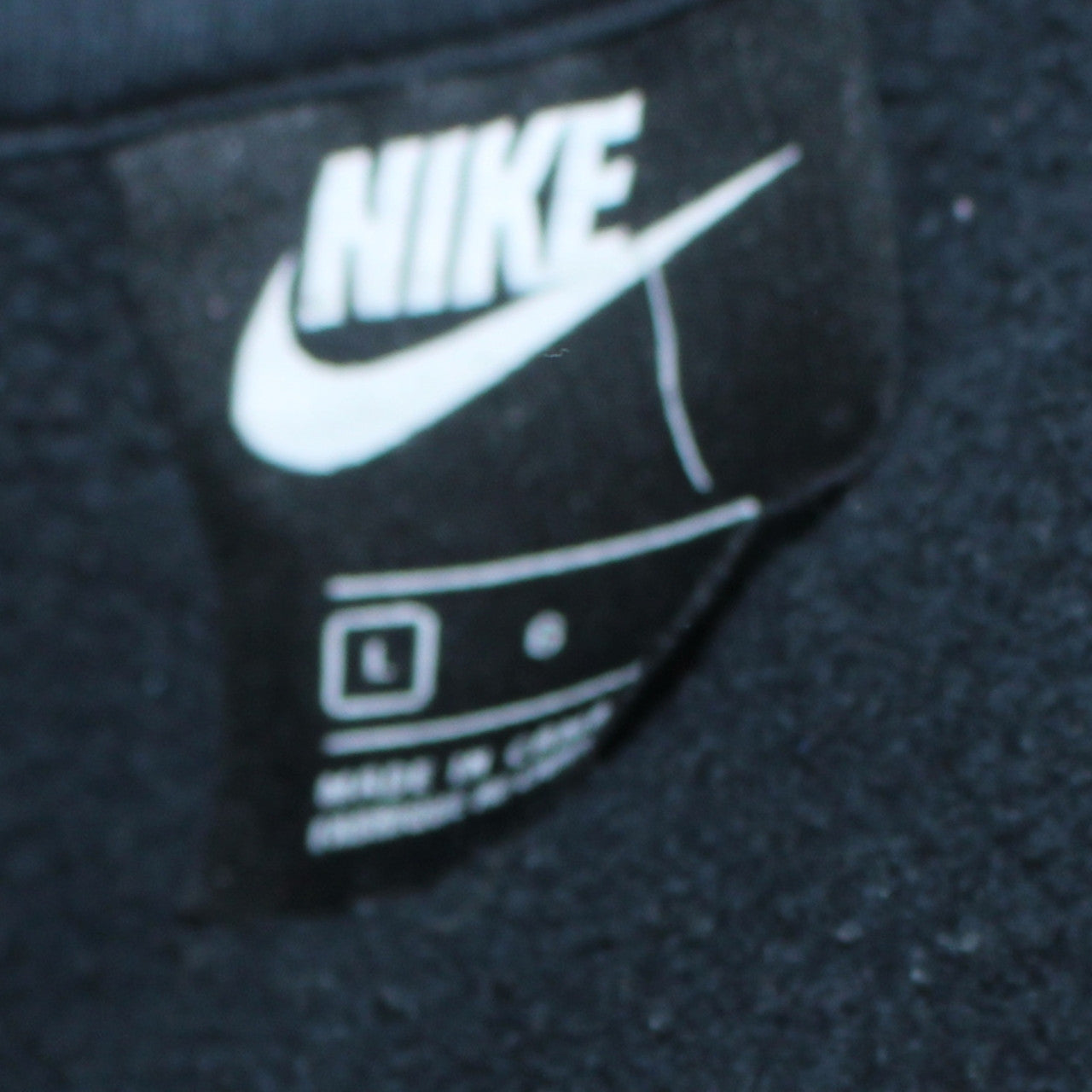 Mens UK Size L Nike Blue Pullover Hoodie