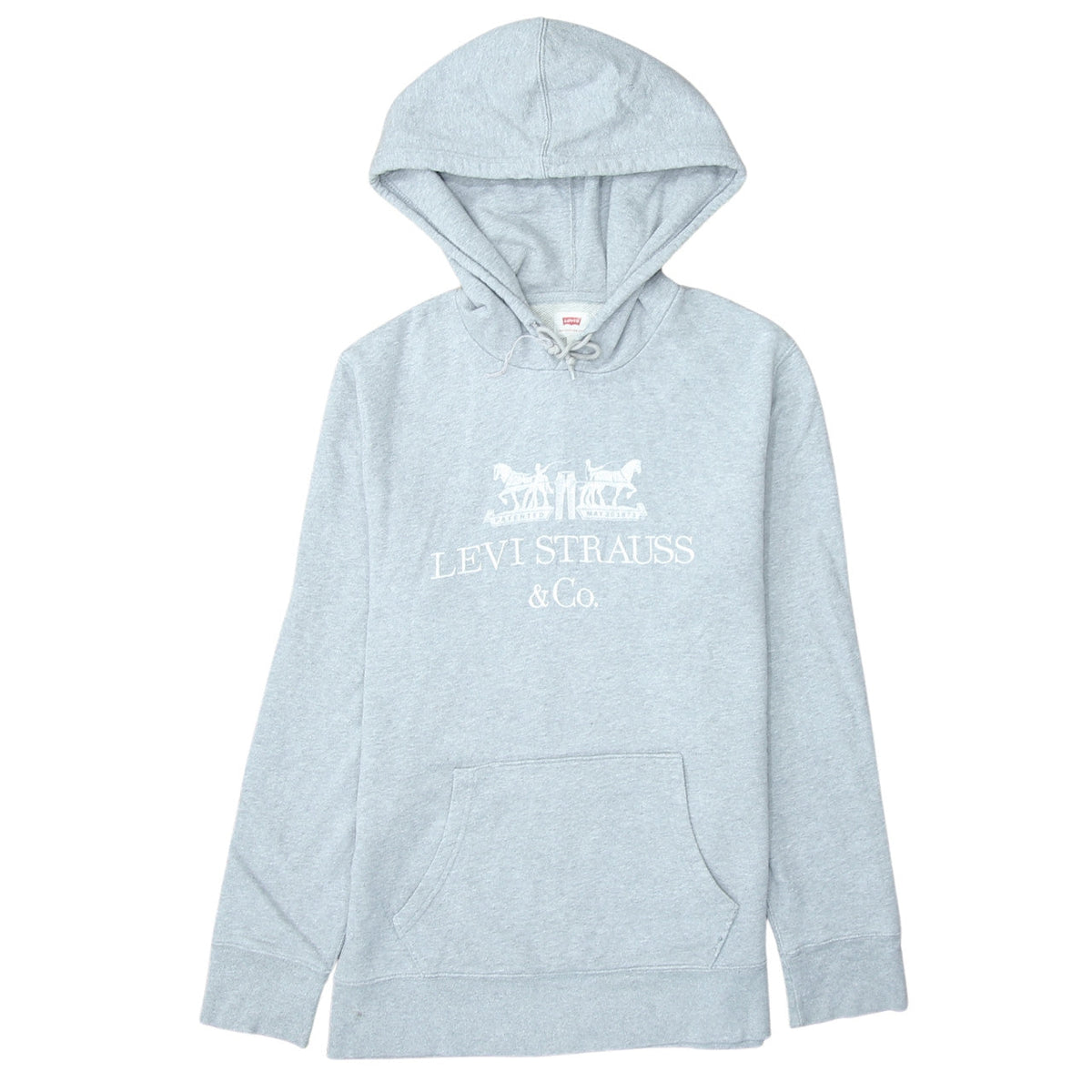 Mens UK Size S Levi's Grey Pullover Hoodie