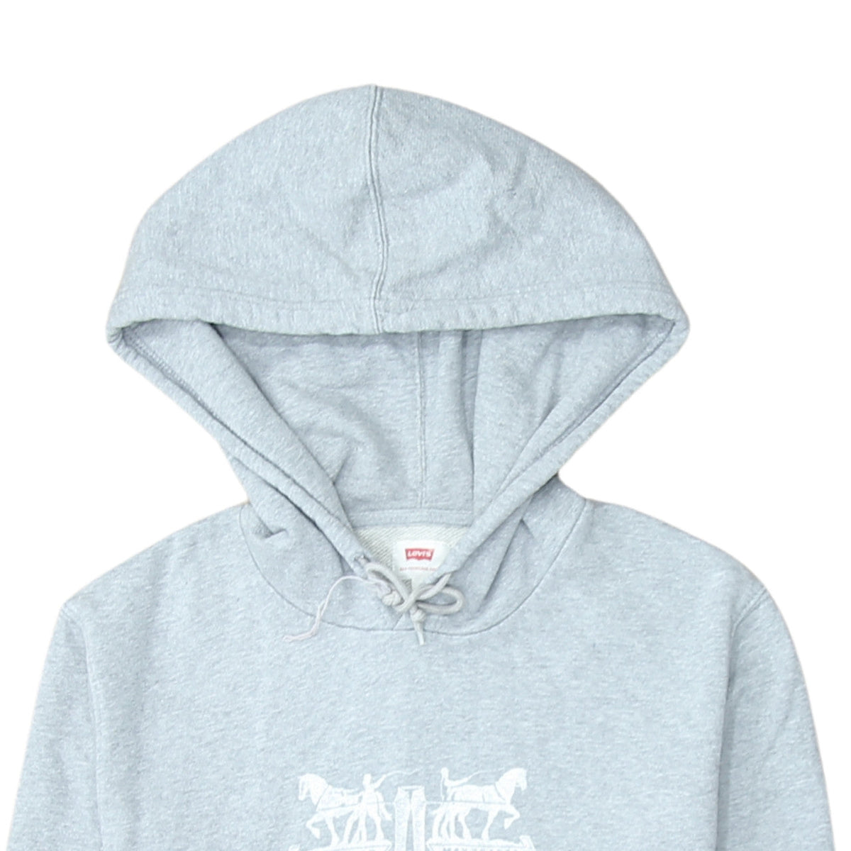Mens UK Size S Levi's Grey Pullover Hoodie