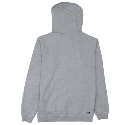 Mens UK Size M FILA Grey Pullover Hoodie