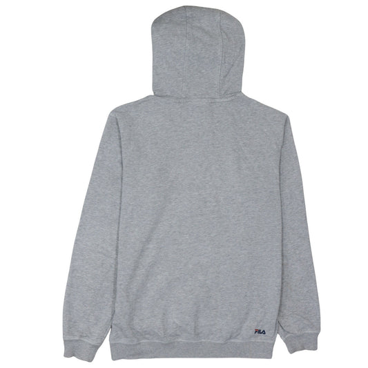 Mens UK Size M FILA Grey Pullover Hoodie