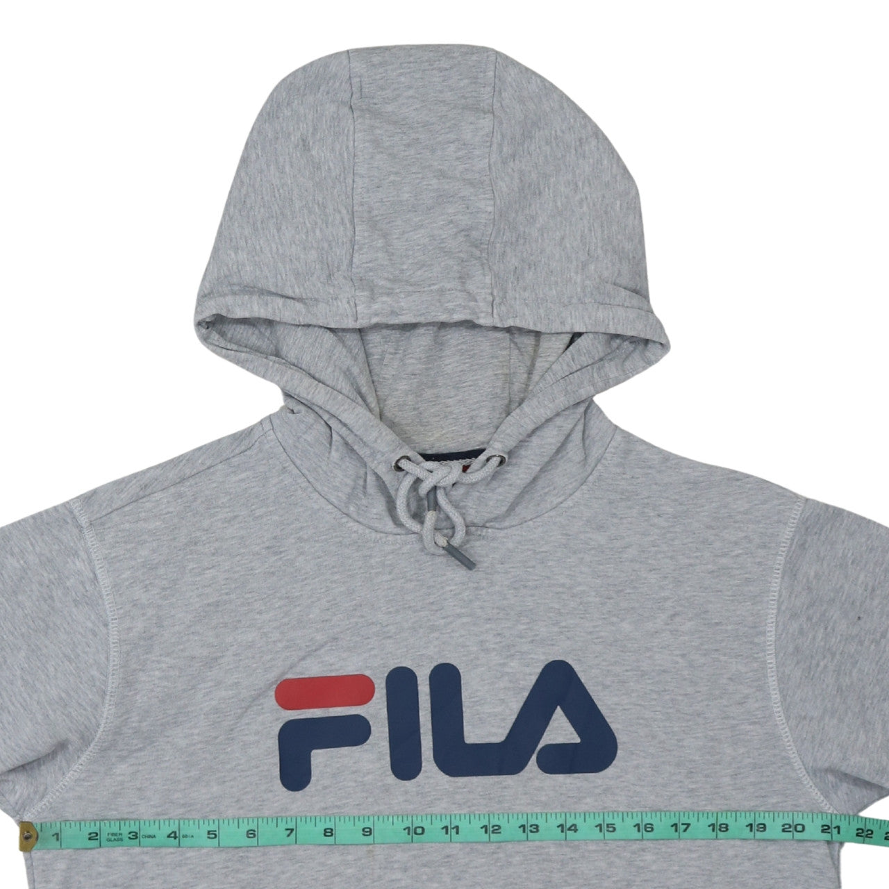 Mens UK Size M FILA Grey Pullover Hoodie