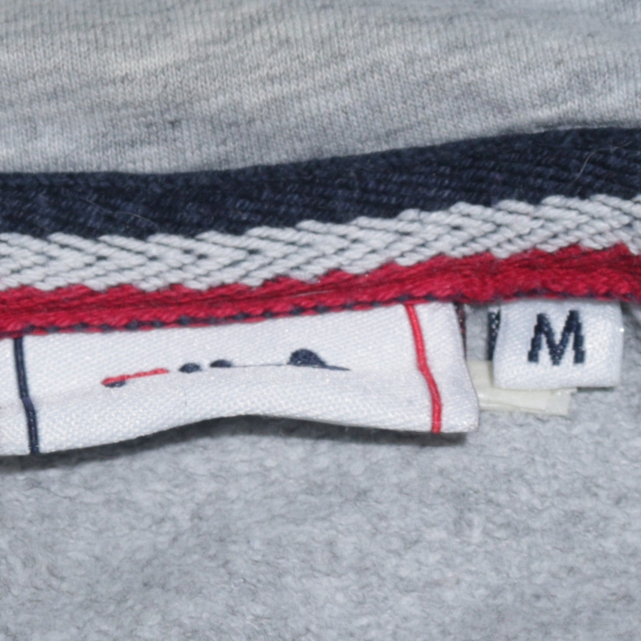 Mens UK Size M FILA Grey Pullover Hoodie