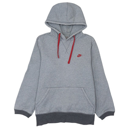 Mens UK Size L Nike Grey Pullover Hoodie