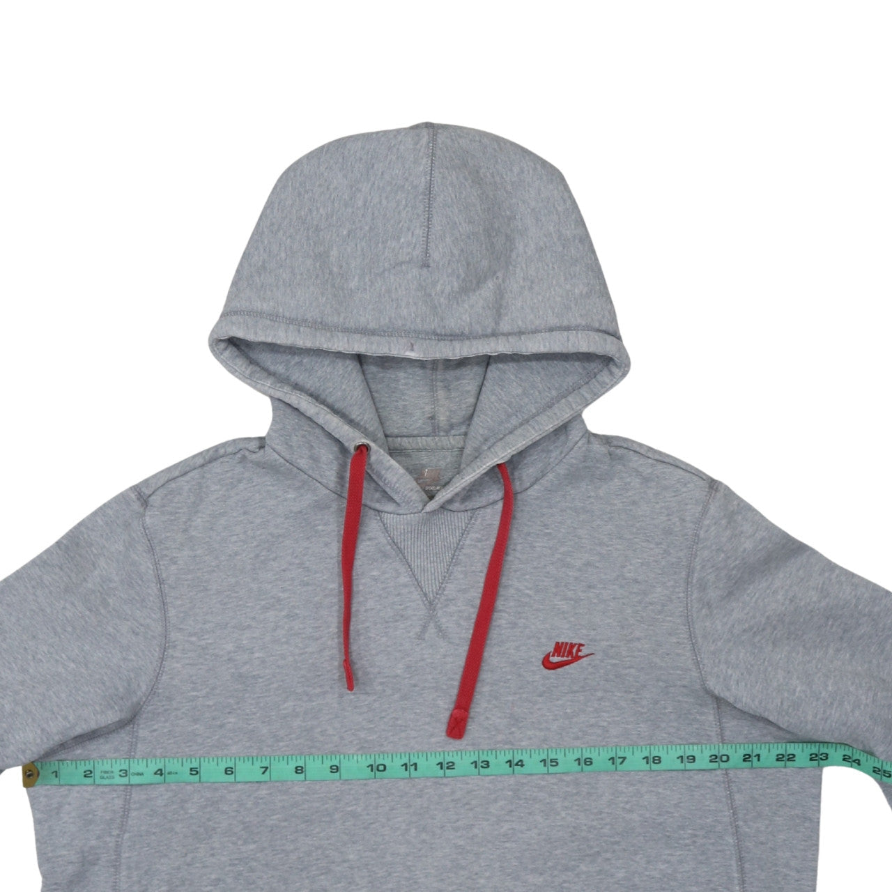 Mens UK Size L Nike Grey Pullover Hoodie