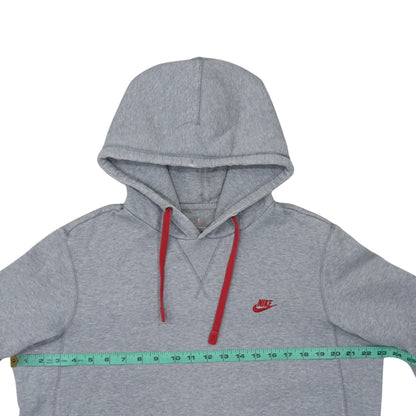 Mens UK Size L Nike Grey Pullover Hoodie