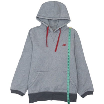 Mens UK Size L Nike Grey Pullover Hoodie