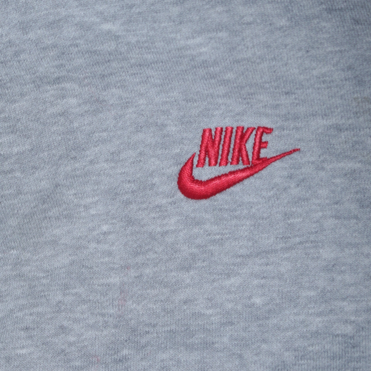 Mens UK Size L Nike Grey Pullover Hoodie