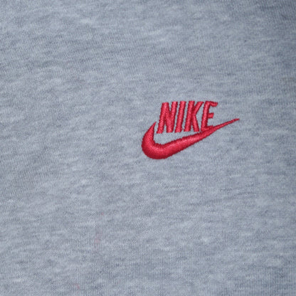 Mens UK Size L Nike Grey Pullover Hoodie