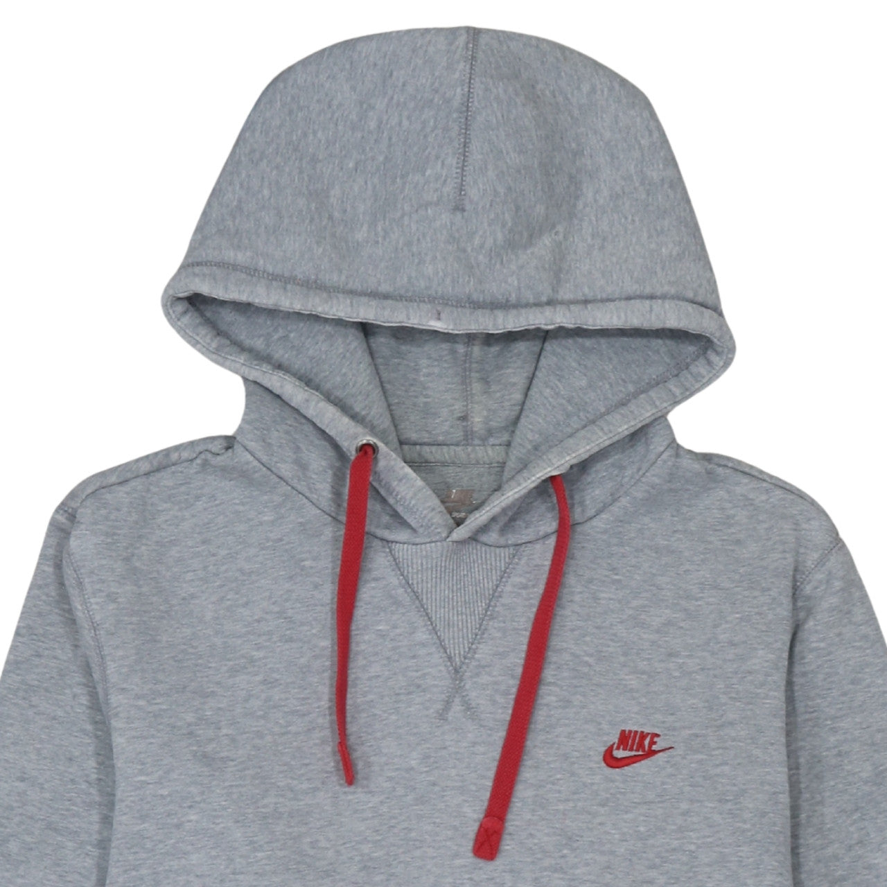 Mens UK Size L Nike Grey Pullover Hoodie