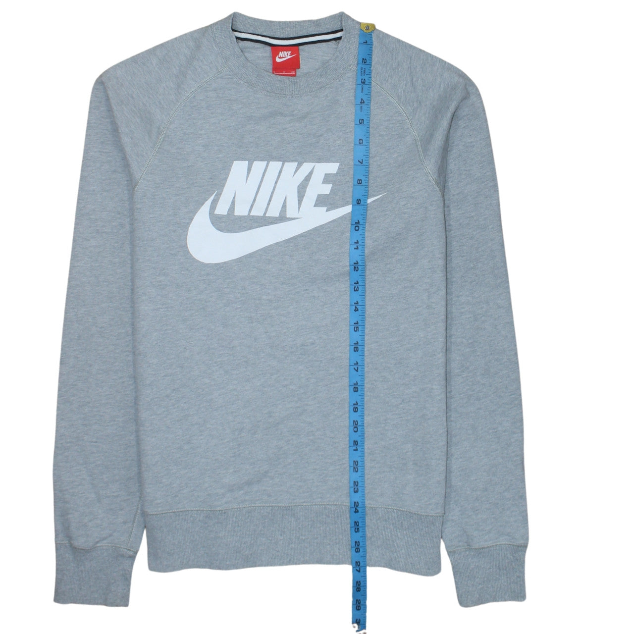 Mens UK Size S Nike Grey Pullover Sweatshirt