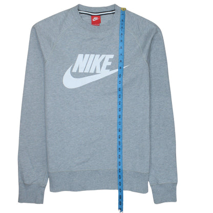 Mens UK Size S Nike Grey Pullover Sweatshirt
