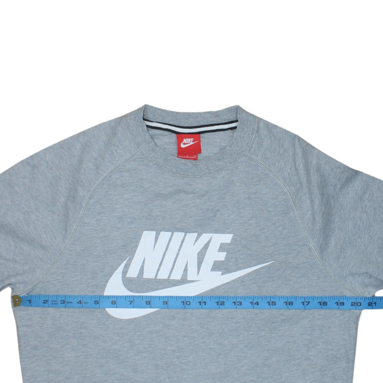 Mens UK Size S Nike Grey Pullover Sweatshirt