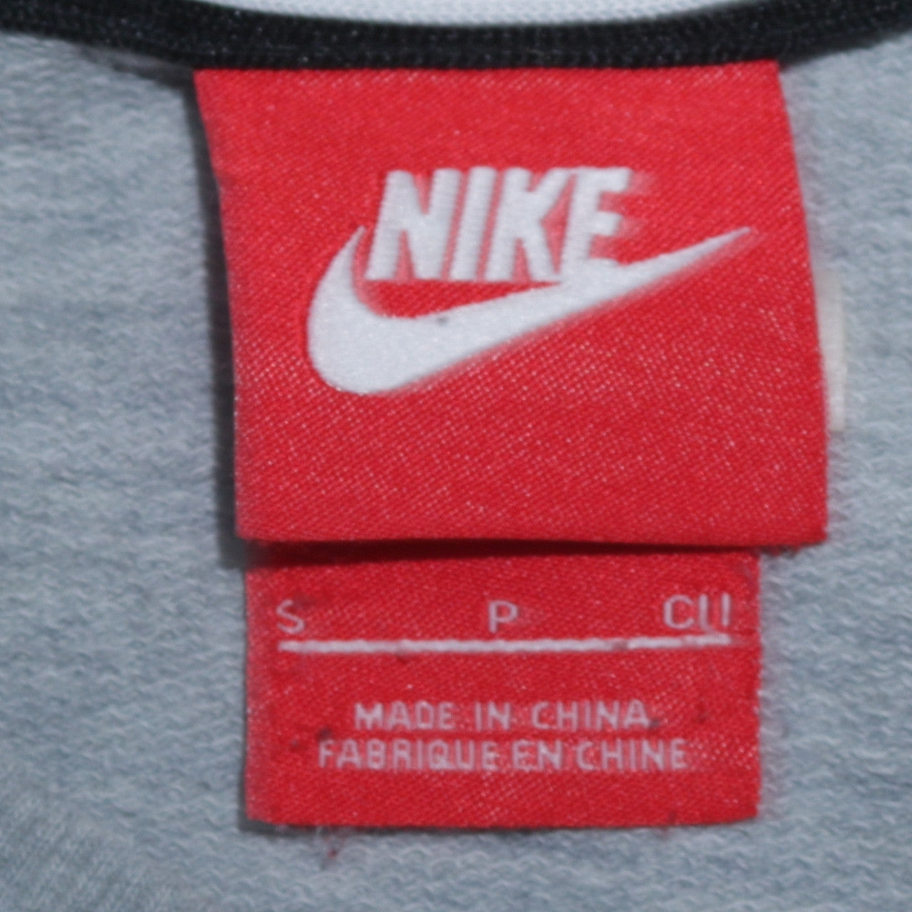 Mens UK Size S Nike Grey Pullover Sweatshirt