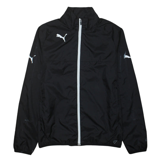 Puma Men's Black 34 Windbreaker Water Resistant Sports Jacket
