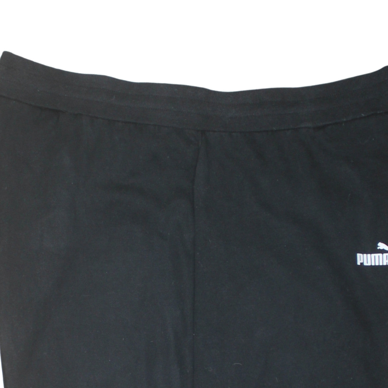 Mens UK Size M PUMA Regular Fit Jogger Black Trousers