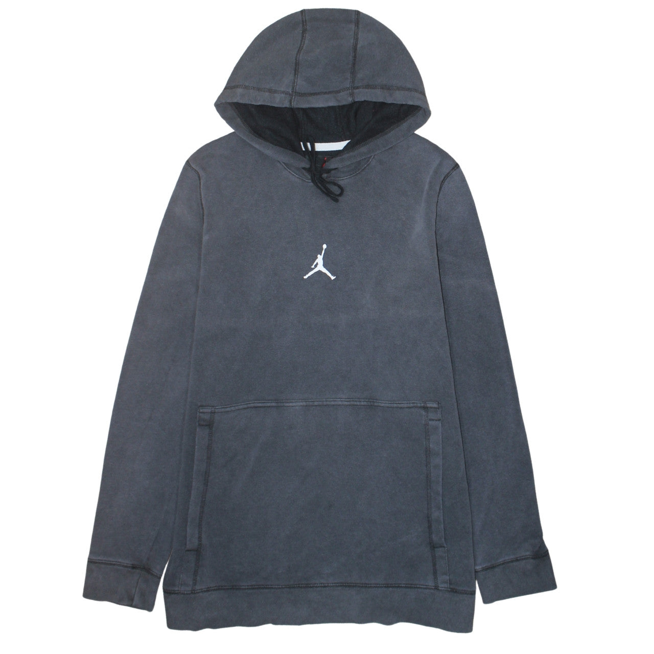Mens UK Size L Jordan Grey Pullover Hoodie