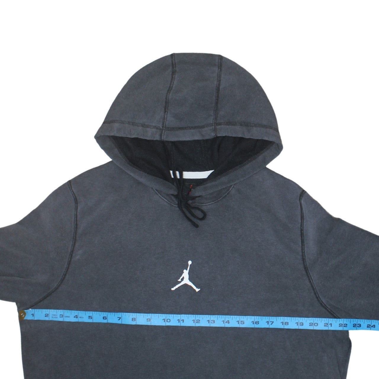Mens UK Size L Jordan Grey Pullover Hoodie