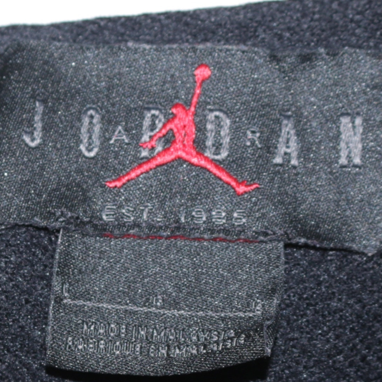 Mens UK Size L Jordan Grey Pullover Hoodie