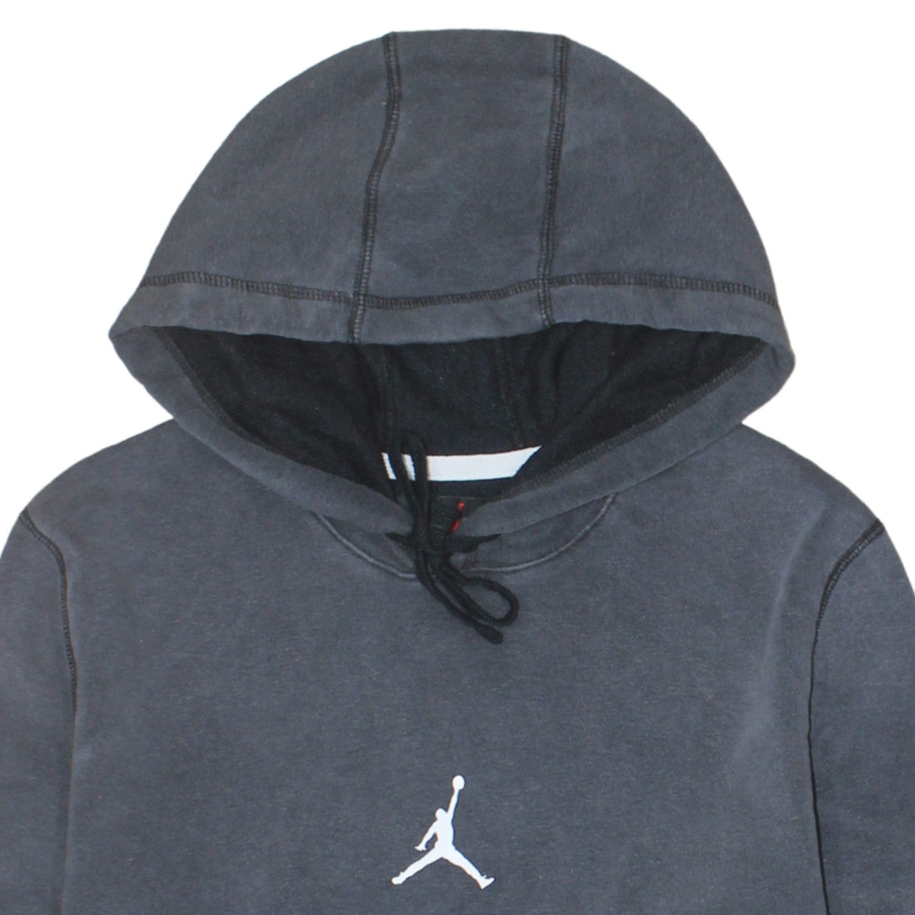 Mens UK Size L Jordan Grey Pullover Hoodie