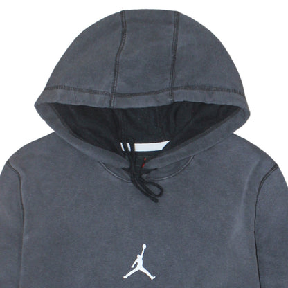 Mens UK Size L Jordan Grey Pullover Hoodie