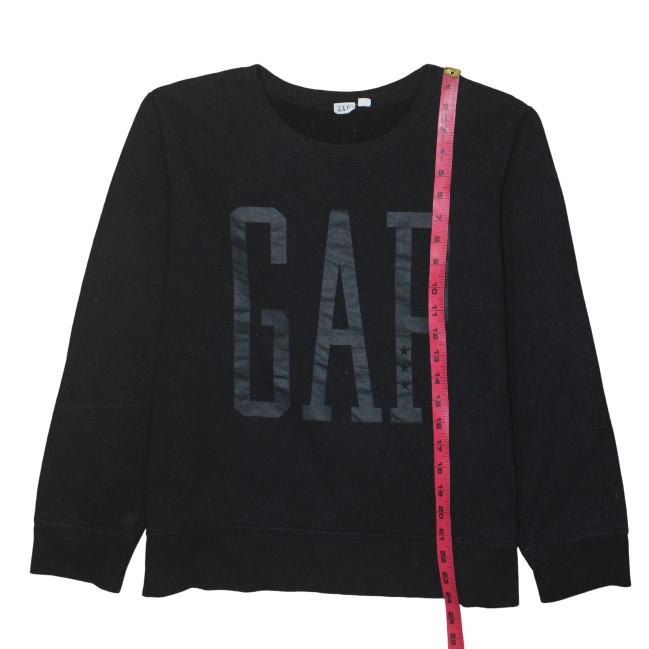 Womens UK Size XL Gap Black Pullover Sweatshirt