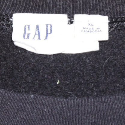 Womens UK Size XL Gap Black Pullover Sweatshirt