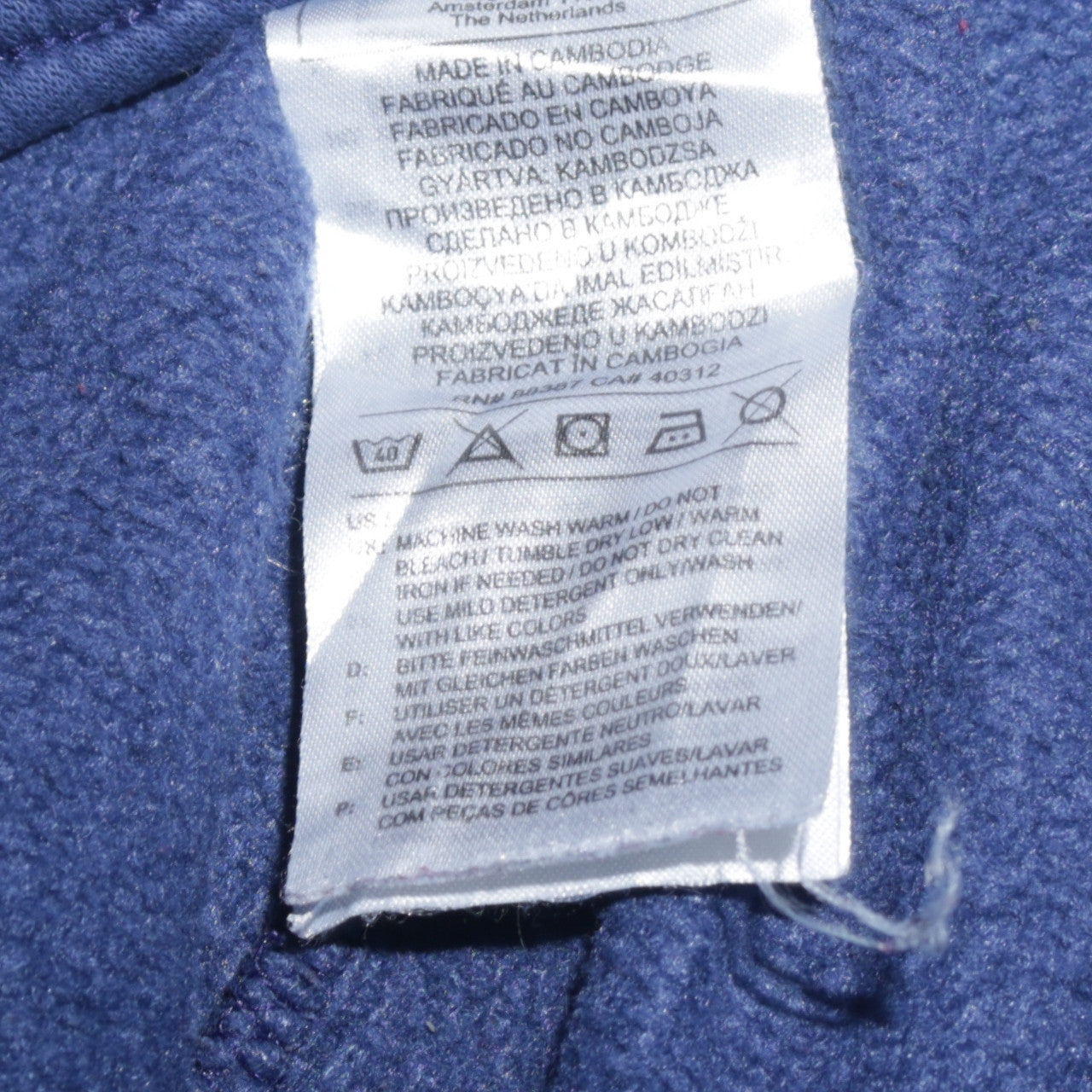 Mens UK Size M adidas Regular Fit Jogger Blue Trousers