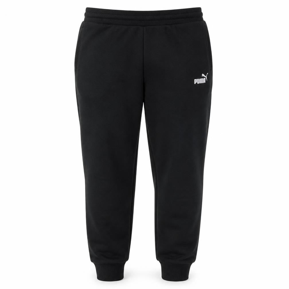 Mens UK Size L PUMA Regular Fit Jogger Black Trousers