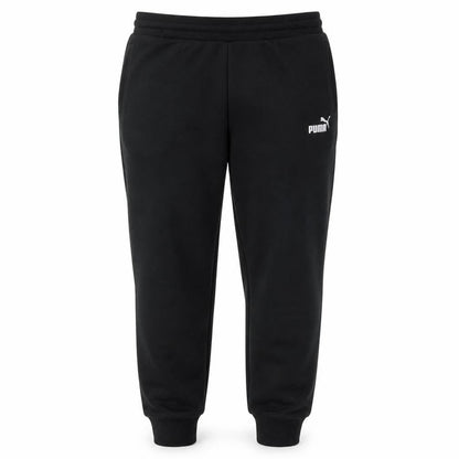 Mens UK Size L PUMA Regular Fit Jogger Black Trousers