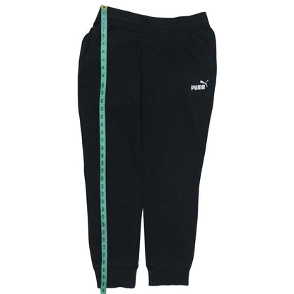 Mens UK Size L PUMA Regular Fit Jogger Black Trousers