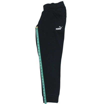 Mens UK Size L PUMA Regular Fit Jogger Black Trousers